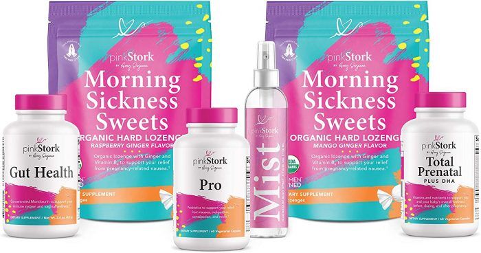 Product picture of Pink Stork morning sickness bundle