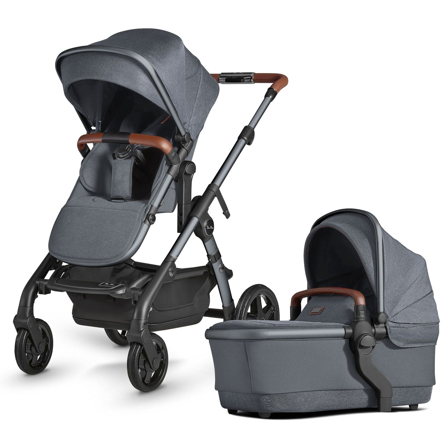 Silver Cross Wave 2022 Single-to-Double Stroller | The Baby Cubby