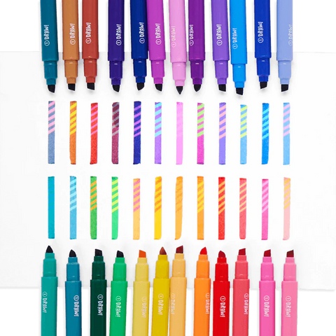 OOLY Switch-Eroo! Color-Changing Markers - Set of 24