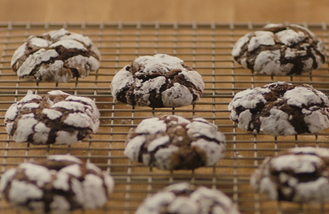 Chocolate Crinkle Cookies