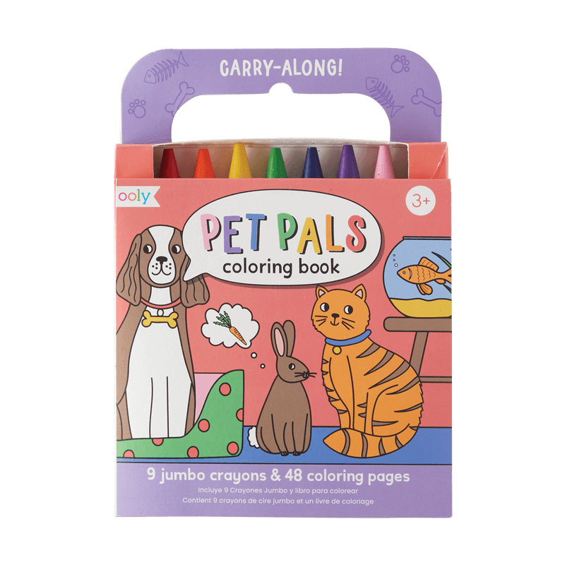 OOLY Carry Along Coloring Book Set | The Baby Cubby