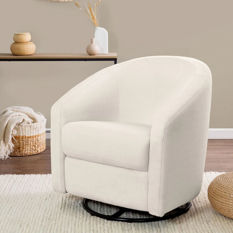Babyletto Madison Swivel Glider - Performance Natural Eco-Twill