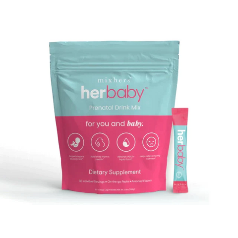 Herbaby Pre + Postnatal Dietary Supplement - 30 Sticks Mixhers