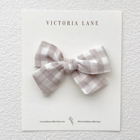 Victoria Lane Collection Petite Bow Nylon Headband - The Michelle