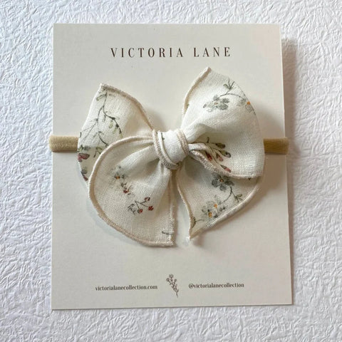 Victoria Lane Collection Mini Party Bow Nylon Headband - The Claire